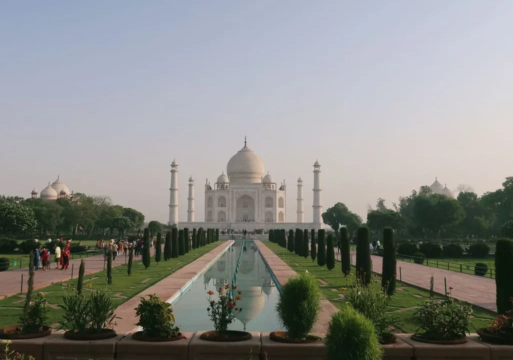 Taj Mahal view over reflection pool for the Taj Mahal Guide: History, Timings, Tickets & Travel Tips
